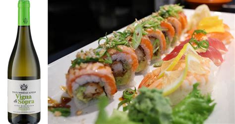 Abbinamento vino e sushi
