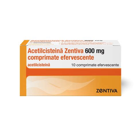 Acetilcisteina 600 Zentiva