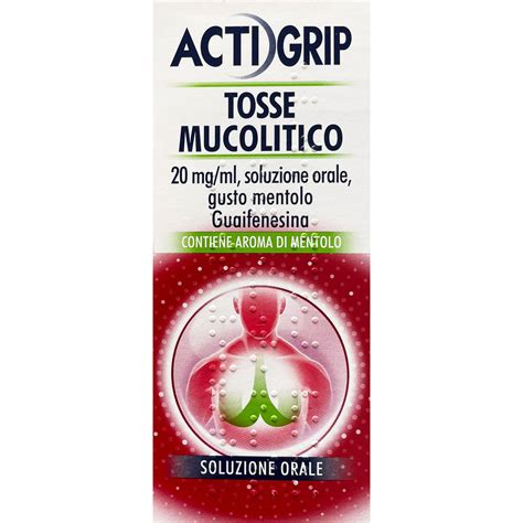 Actigrip Tosse Mucolitico