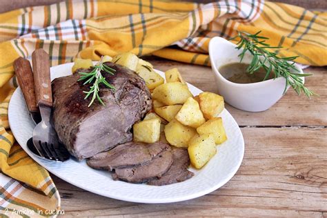 Arrosto con contorno di patate
