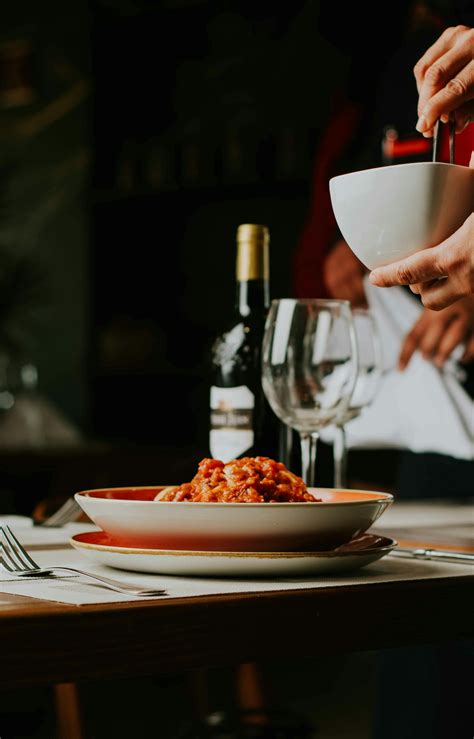 Atmosfera accogliente di Pasta e Vino