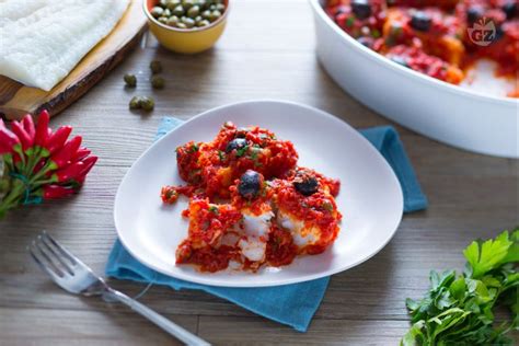 Baccalà alla Napoletana in Teglia