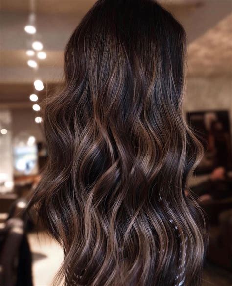 Balayage castano cioccolato