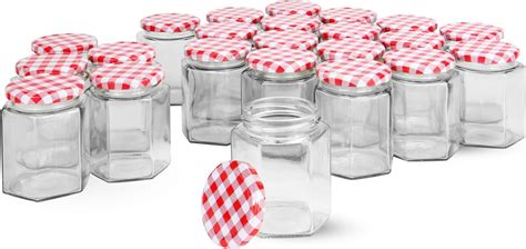 Barattoli di marmellata decorati