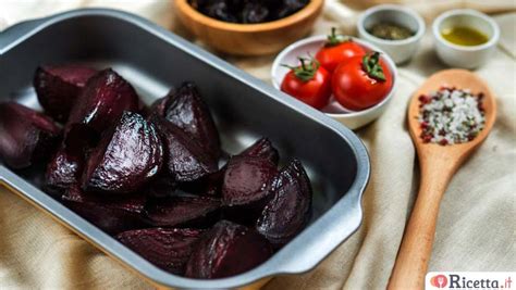 Barbabietole rosse al forno