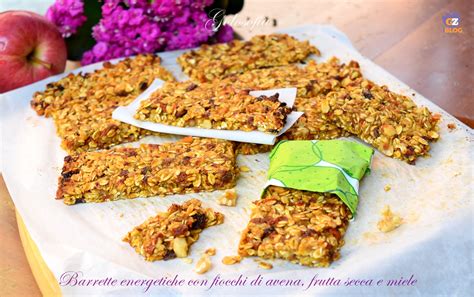 Barrette Energetiche di Avena, Frutta Secca e Miele