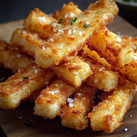 Bastoncini di patate e formaggio