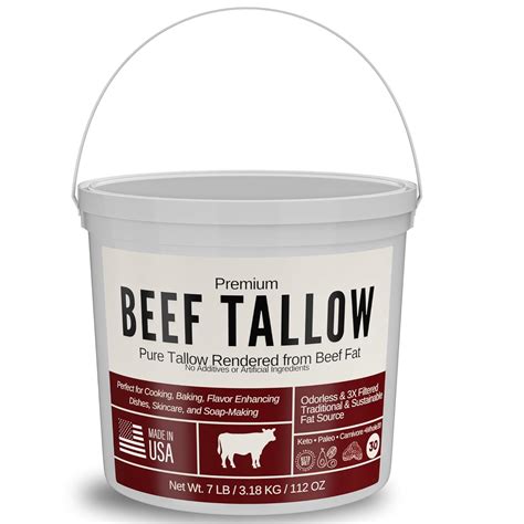 Beef Tallow per la Pelle