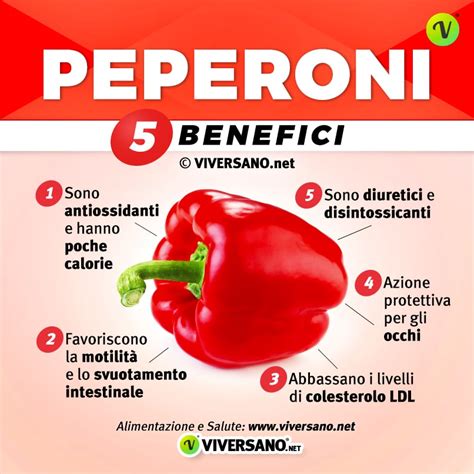 Benefici dei peperoni