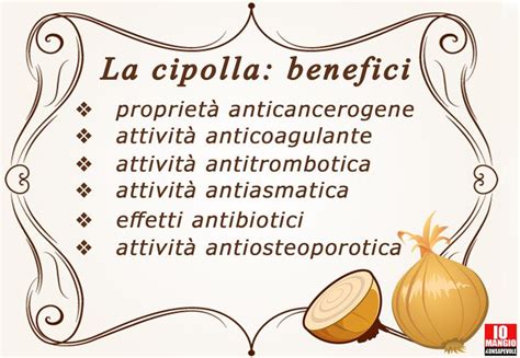 Benefici della cipolla
