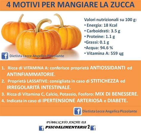 Benefici della zucca