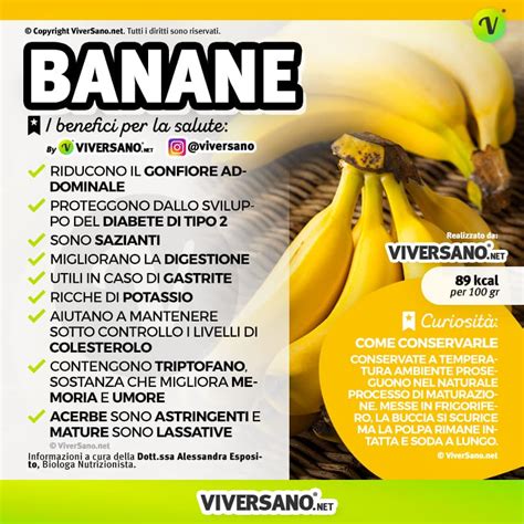 Benefici delle Banane