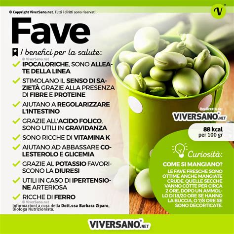 Benefici delle Fave