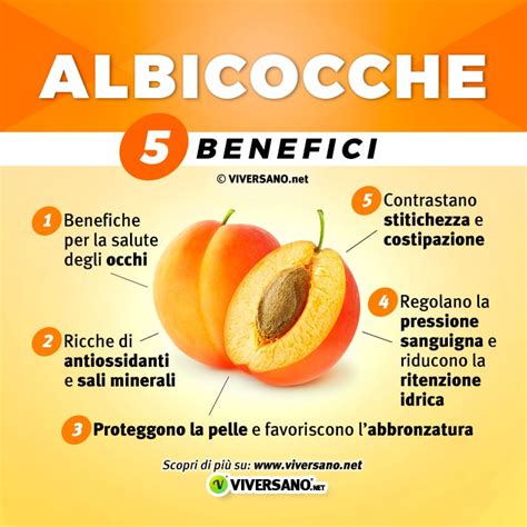 Benefici delle albicocche