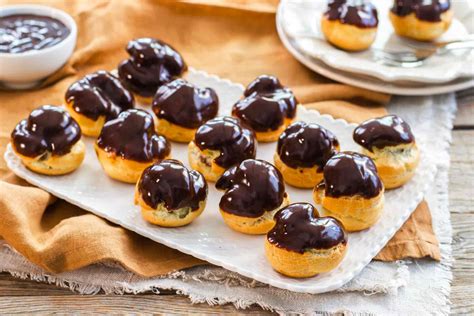 Bignè al cioccolato