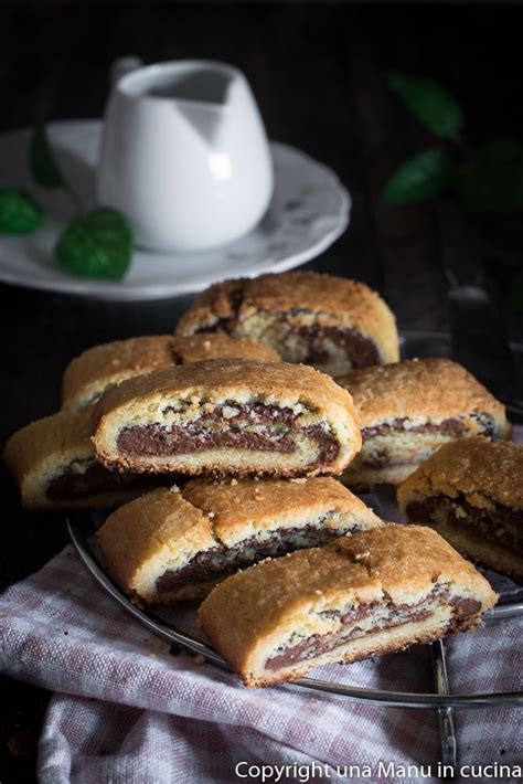 Biscotti Arrotolati alla Nutella
