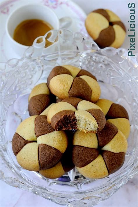 Biscotti Bicolore all'Arancia e Cioccolato