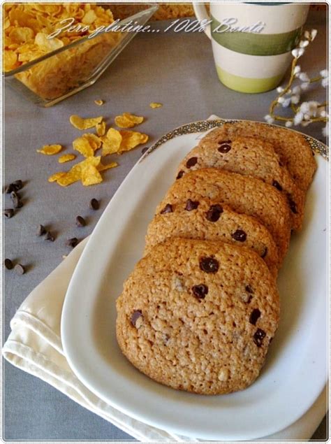 Biscotti Corn Flakes e Cioccolato