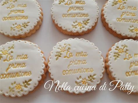 Biscotti Prima Comunione