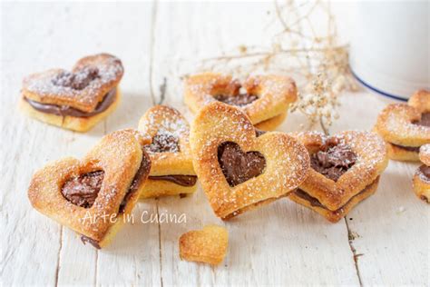 Biscotti a forma di cuore