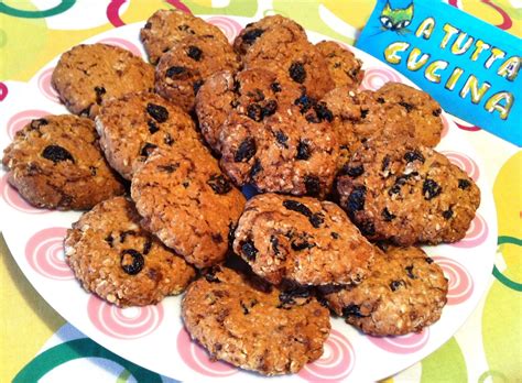 Biscotti ai fiocchi d'avena