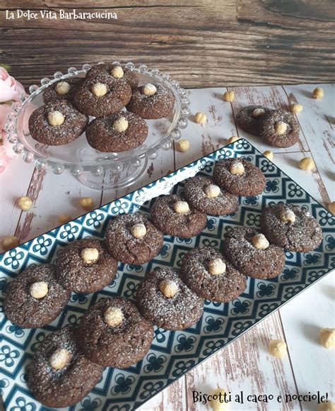 Biscotti al Cacao e Nocciole