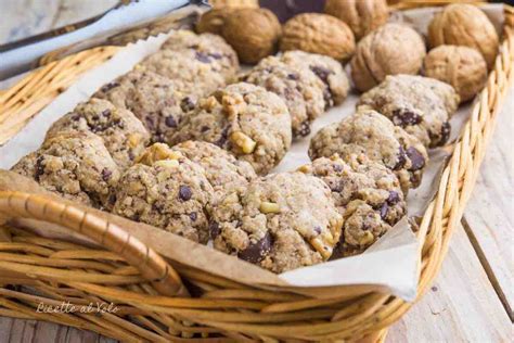 Biscotti al cioccolato e noci