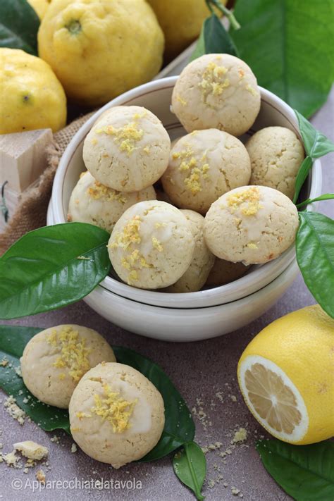 Biscotti al limone senza burro