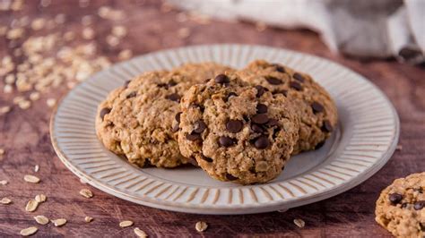 Biscotti avena e cioccolato
