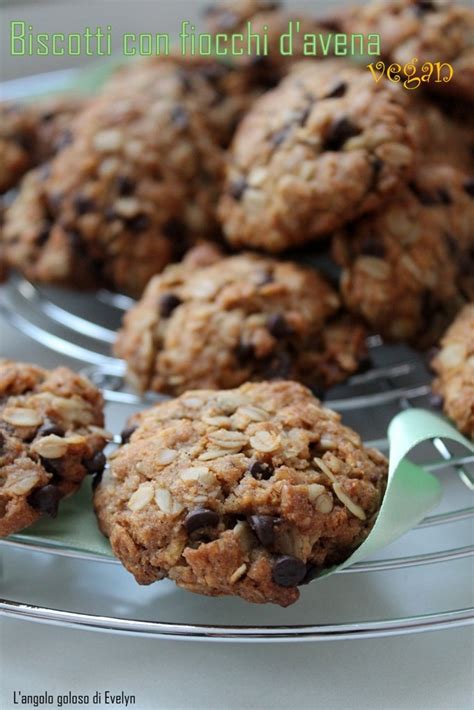 Biscotti con Fiocchi d'Avena e Cioccolato