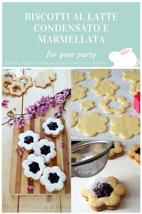 Biscotti con Latte Condensato e Marmellata