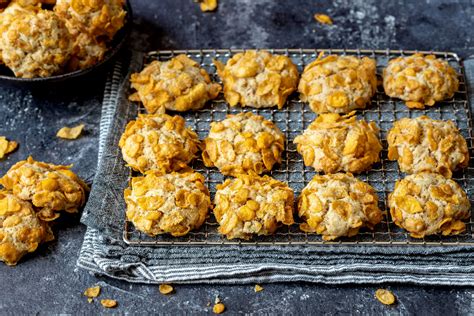 Biscotti con corn flakes