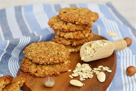 Biscotti con fiocchi d'avena