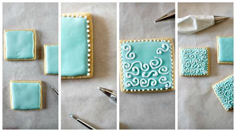 Biscotti decorati con glassa reale