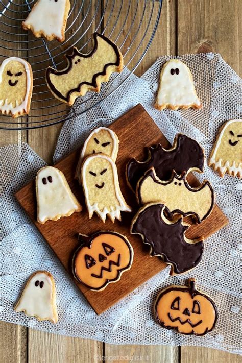 Biscotti decorati per halloween