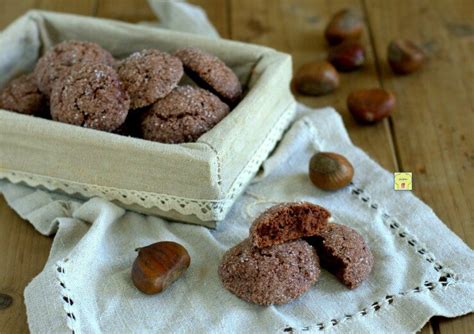 Biscotti morbidi con farina di castagne