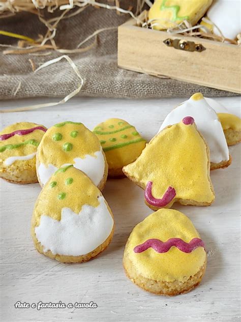 Biscotti pasquali decorati
