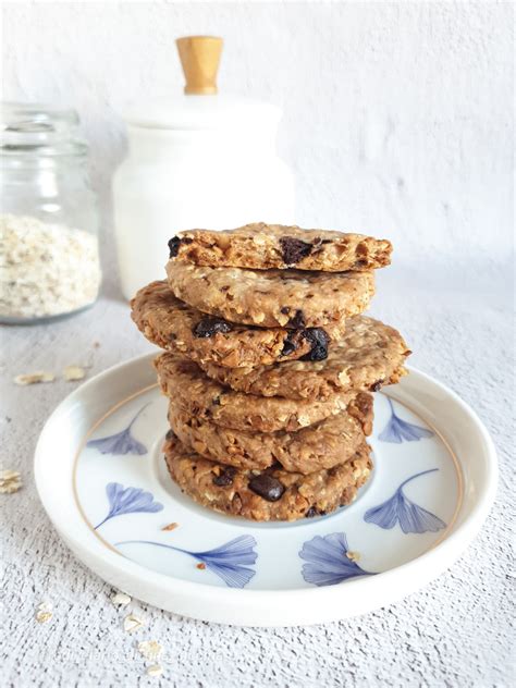 Biscotti vegani avena e cioccolato