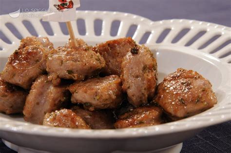 Bocconcini con la salsiccia