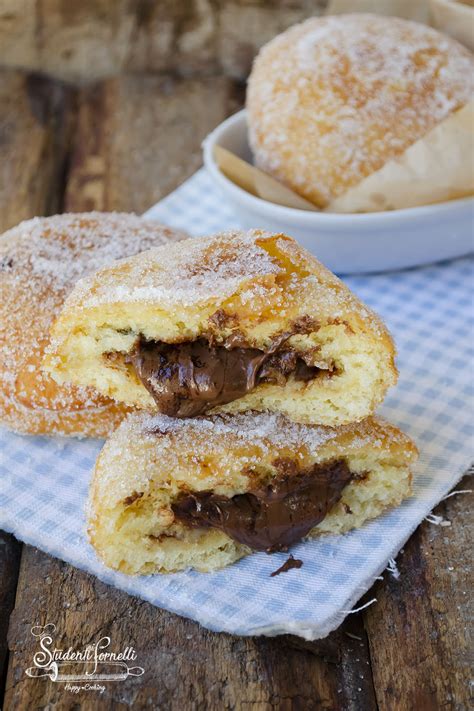 Bomboloni di patate alla Nutella