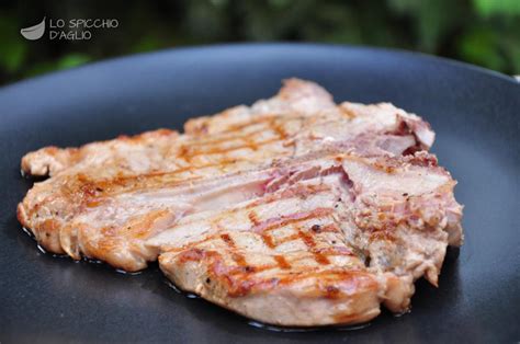 Braciole di maiale ai ferri