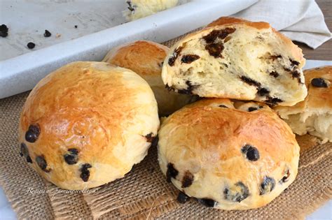 Brioche al cioccolato