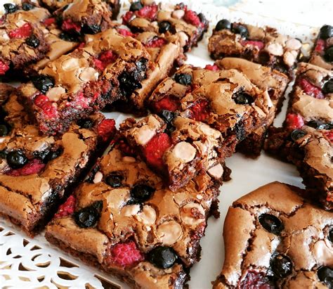 Brownies Cioccolato e Frutti di Bosco
