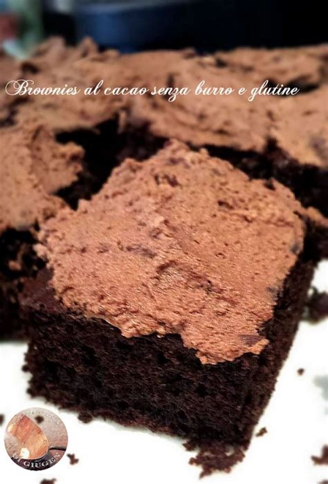 Brownies al Cacao Senza Burro