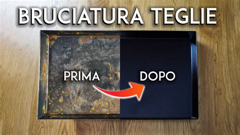 Bruciatura teglia in ferro