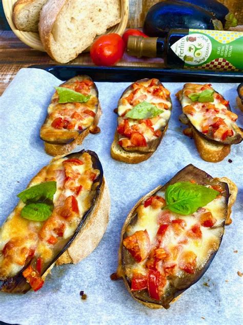 Bruschetta con Melanzane