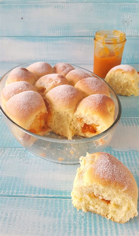 Buchteln con marmellata