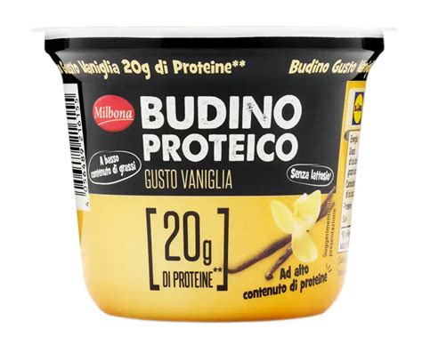Budino Proteico Lidl Caramello