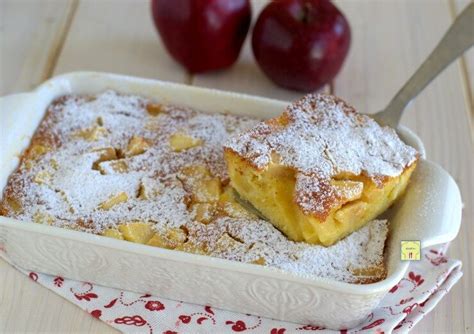 Budino di Mele e Amaretti