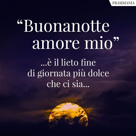Buonanotte amore mio